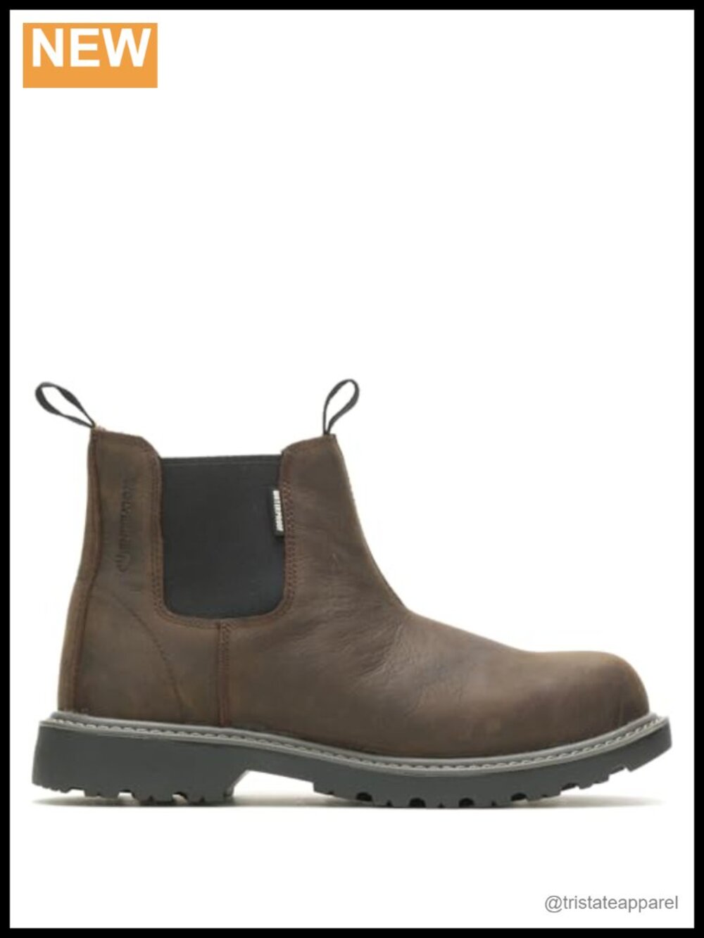 Wolverine Floorhand Romeo Waterproof Leather Chelsea Work Boot
